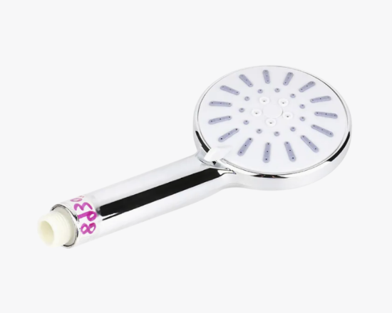 სურათი A53 პლასტმასის შხაპის თავი ქრომირებული