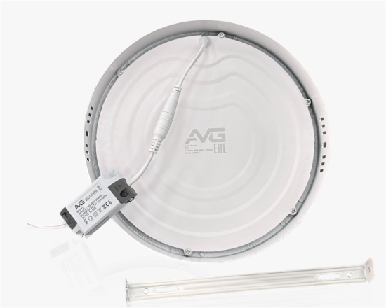 სურათი მრგვალი ზედაპირის პანელი 18W-6K