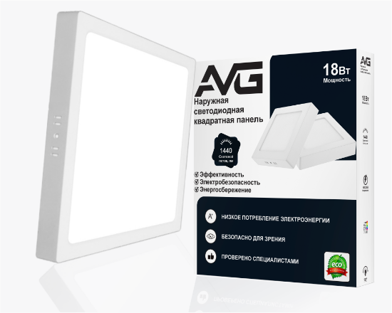 სურათი ოთკუთხედი ზედაპირის პანელი 18w-4k