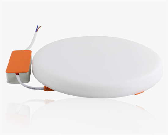 სურათი ჩარჩოს გარეშე მრგვალი პანელის სანათი 10W-6K