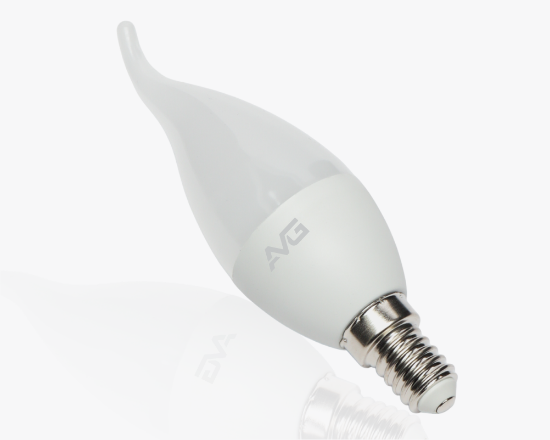 სურათი AVG ნათურა CA37-11W-E14-6K სანთლის ფორმა