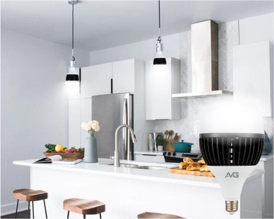 სურათი AVG ნათურა T150-100W-E27-6K