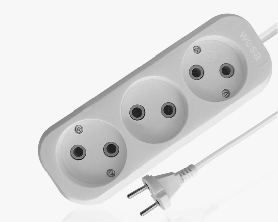 სურათი MGP-127 დამაგრძელებელი ბუდე 7 მ კაბელით, 3-გამტარით. დამიწების გარეშე