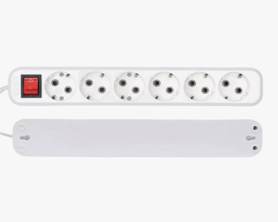 სურათი MGP-342 დამაგრძელებელი ბუდე 2 მ კაბელით, 6 ზოლიანი დამიწებით