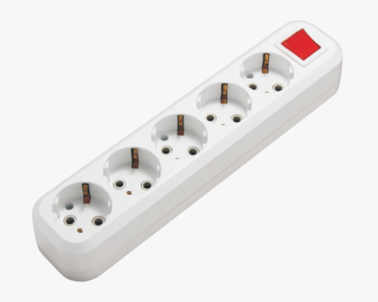 სურათი MGP-331 დამაგრძელებელი ბუდე, 5-გამტარით. დამიწების ჩართვა/გამორთვით