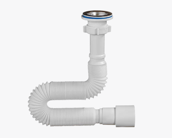 სურათი A-3018 Orio მოქნილი მილი გამოსასვლელით 1 1/4"х40/50მმ, სიგრძე 850მმ