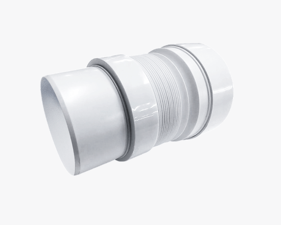 სურათი C-999 Orio მოცურების სადრენაჟე მილი საფირფარეშოსთვის გამოსასვლელით 110 მმ