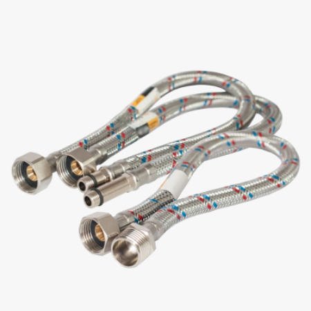 სურათი კატეგორიისათვის სანტექნიკის შლანგი (მოქნილი შეერთება)