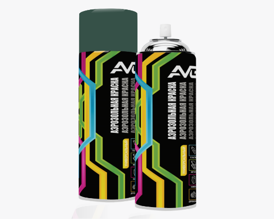 სურათი AVG Spray paint RAL 6005 Moss green 380g
