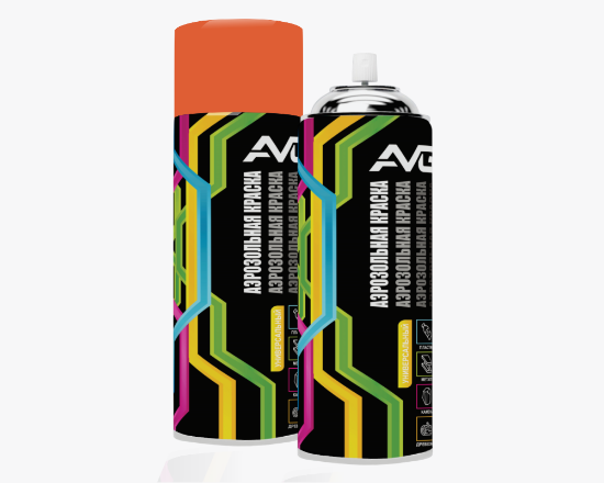 სურათი AVG Spray paint RAL 2004 Orange 380g