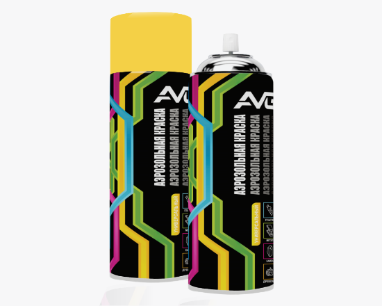 სურათი AVG Spray paint RAL 1018 Yellow 380g
