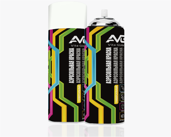 სურათი AVG Spray paint N40 white 520ml, 380g