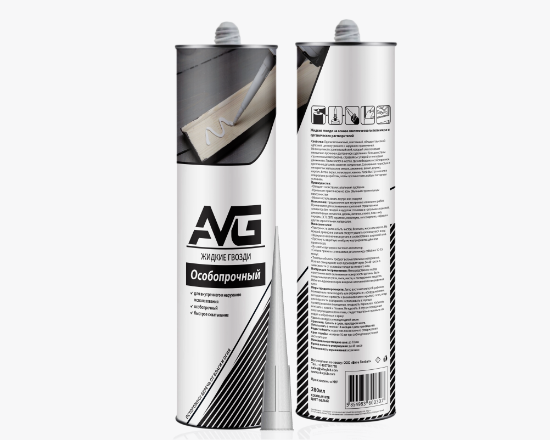 სურათი AVG Liquid nails white 280ml