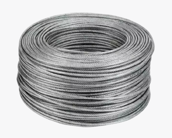 სურათი AVG გალვანიზებული მავთულის თოკი შავი 2 მმ