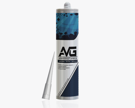 სურათი AVG Aquarium Silicone sealant clear 280ml