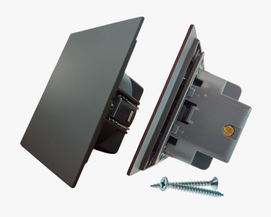 სურათი CC-PJ-01 1-gang switch grey