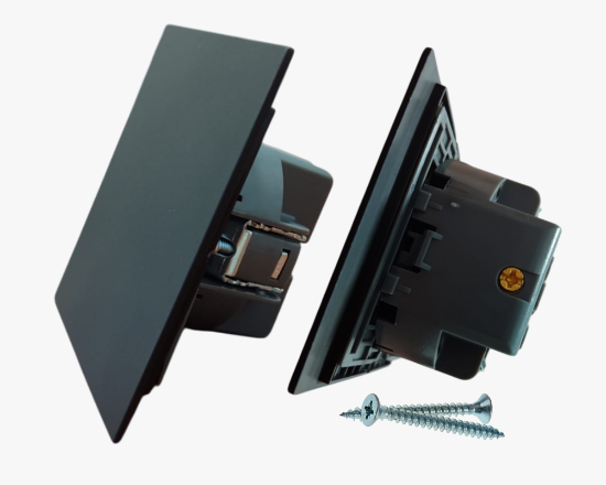 სურათი CC-PJ-01 1-gang switch black