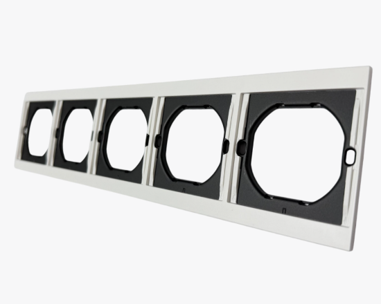 სურათი CC-EN-51 5-gang frame white