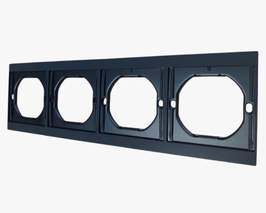 სურათი CC-EN-50 4-gang frame black