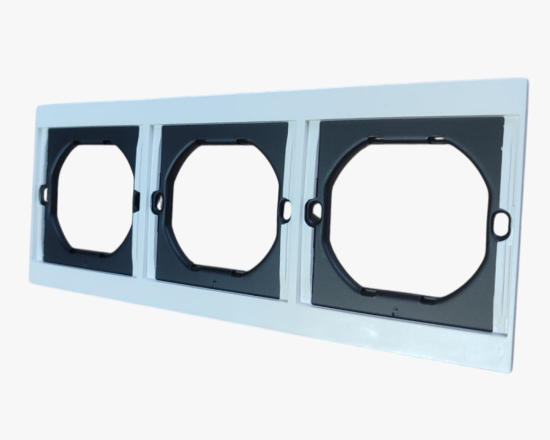 სურათი CC-EN-49 3-gang frame white