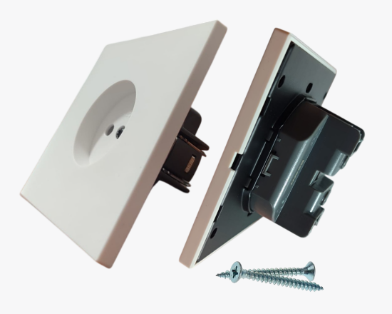 სურათი CC-EN-07 2P socket white