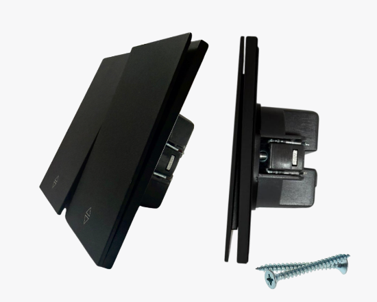 სურათი CC-EN-05 2-gang reverse-switch black