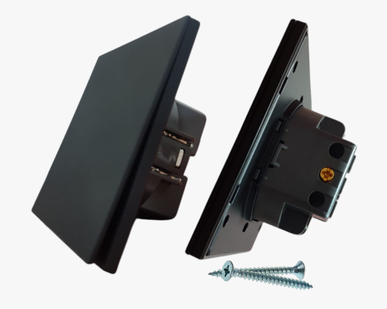 სურათი CC-EN-01 1-gang switch black