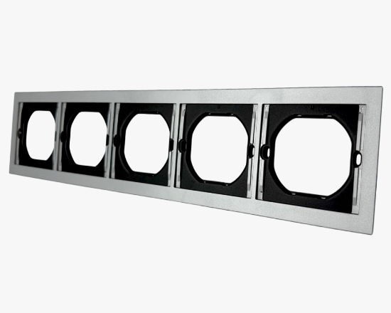 სურათი CC-CL-51 5-gang frame silver