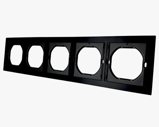 სურათი CC-CL-51 5-gang frame black