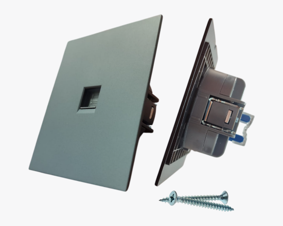 სურათი CC-PJ-40A computer socket grey