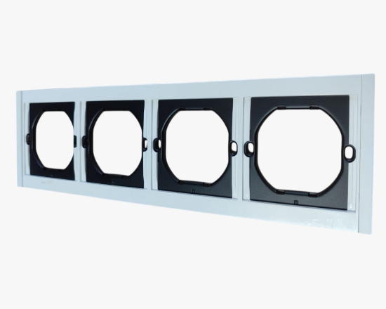 სურათი TR-50 4-gang frame white
