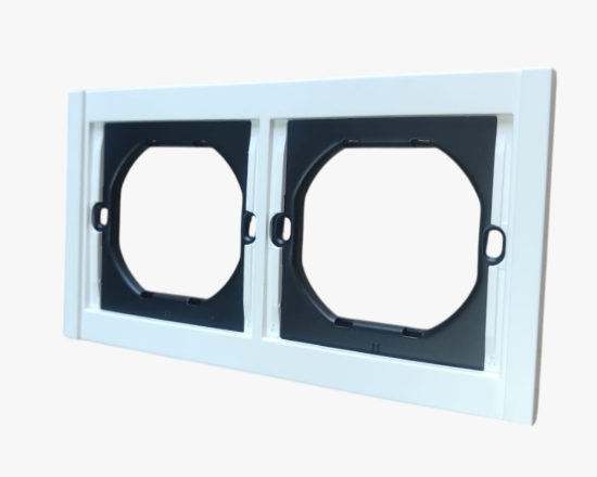 სურათი TR-48 2-gang frame white